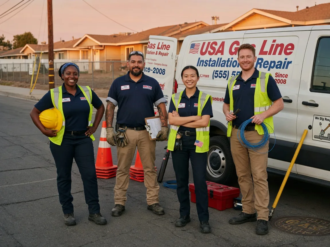 Gas Line Installation company in Lancaster, CA